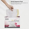 EKO 21 Gallon / 50-90 Liter, 60 Count Drawstring Trash