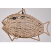 AyshwillDec Woven Pendant Light Boho Chandelier Fish-Shaped Rustic Farmhouse Chandelier