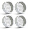 Raven R1510-4 4 inch PVC Termination Vent with Stainless Steel