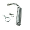 TDR Exhaust Muffler Pipe for 2 Stroke 100CC Engine Kit
