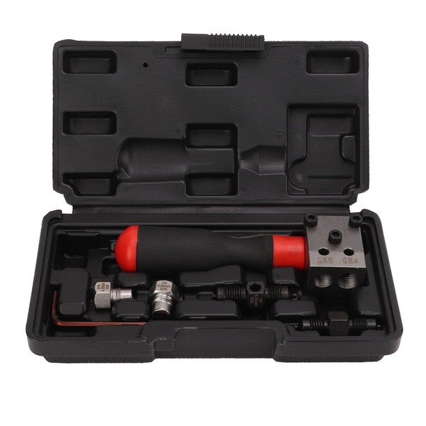 WODHMIEY 3/16 & 1/4 Brake Line Flaring Tool Kit, Copper
