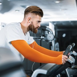 GOUNOD Arm Sleeves for Sun Protection with UV Cover - Cooling Tattoo Cover Up Gardening Sleeves