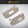 Dasbecan Gray Pair Car Sun Visor Compatible with Dodge Ram