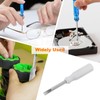 sourcing map 4Pcs SL2.5 Mini Slotted Screwdriver 2.5mm Magnetic Flat