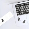 4 x Small 50mm 'Pitbull' Permanent Sticker Decals for Cars/Windows/Bins/Walls