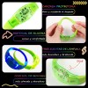 Guo Pulseras Led Neón De 16 Piezas For Fiestas -
