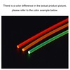 MECCANIXITY Fiber Optic Rods PMMA 1mmx20cm for Sight Filament Red,