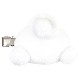 Tees Factory SR-5548052CR Sanrio Characters Mascot Hair Clip, Buttock/Cinnamo Roll, H2.2 x W 2.4 x D 1.2 inches (55 x 60 x 30 mm), Within