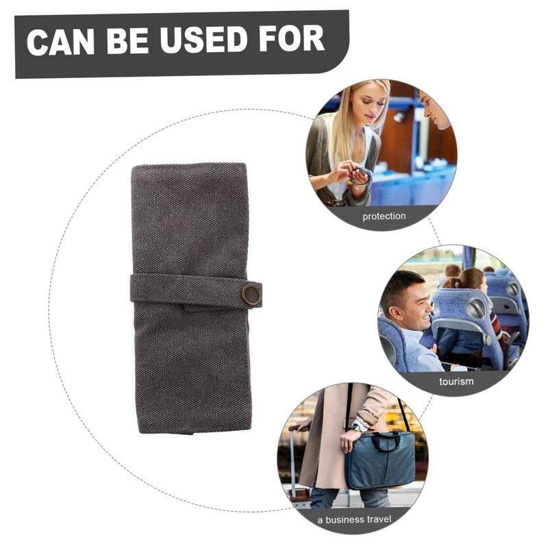 TEHAUX Watch Accessories Pouch Smart Watch Storage Bag Washable Large