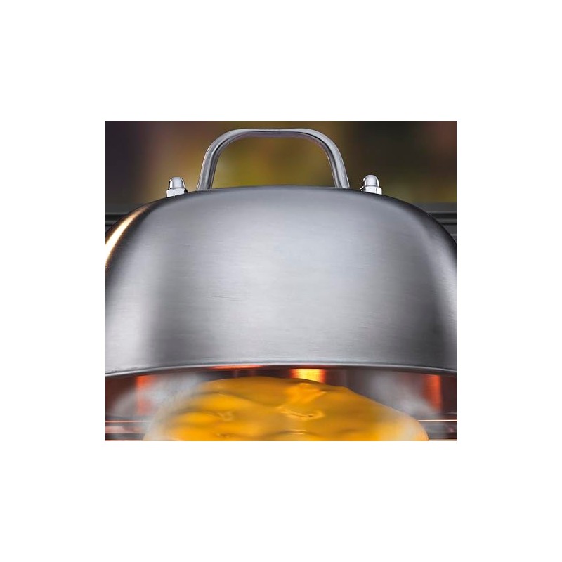 Küchenprofi Barbecue Bell, Stainless Steel, Burger Bell with Handle, for
