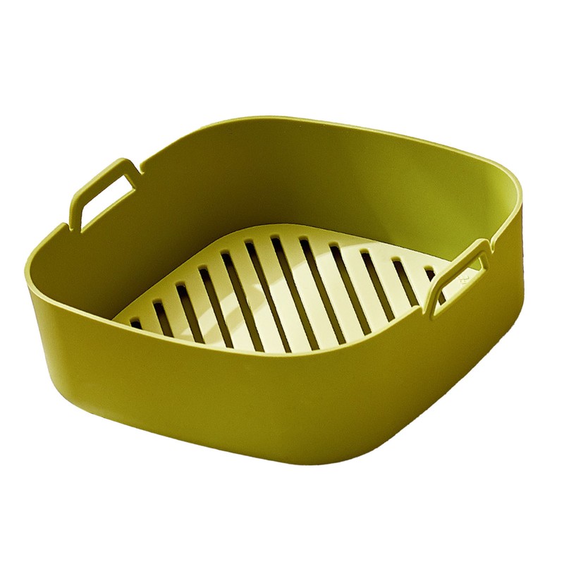 Air Fryer Silicone Liners Pot Thickened Heat Resistant Baking Basket
