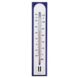 Accurate Room Thermometer For Use As Room Temperature Thermometer In The Home Office Garden or Greenhouse Easily Wall Mounted (Dark Blue)