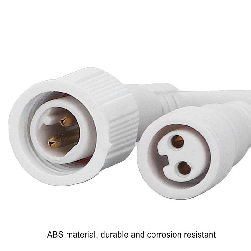 5 Sets 2 Pin Electrical Connector Waterproof Male and Female