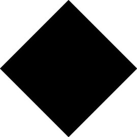 Plain BLACK cotton Bandana scarf