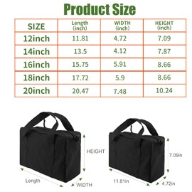 Small Tool Bag, Close Top Wide Mouth Tool Organizer Bag, Large Capacity Tool Bags for Men, Canvas Tool Storage Bag for Storage Handbag for Screwdrivers, Wrench, Pliers Repair Hand Tools