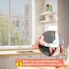 UtauHom DIY Magnetic Window Screen Accessories with 8pcs Window Screen