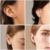 Kamise Christmas Silver Stud Earrings for Women, 925 Sterling Silver