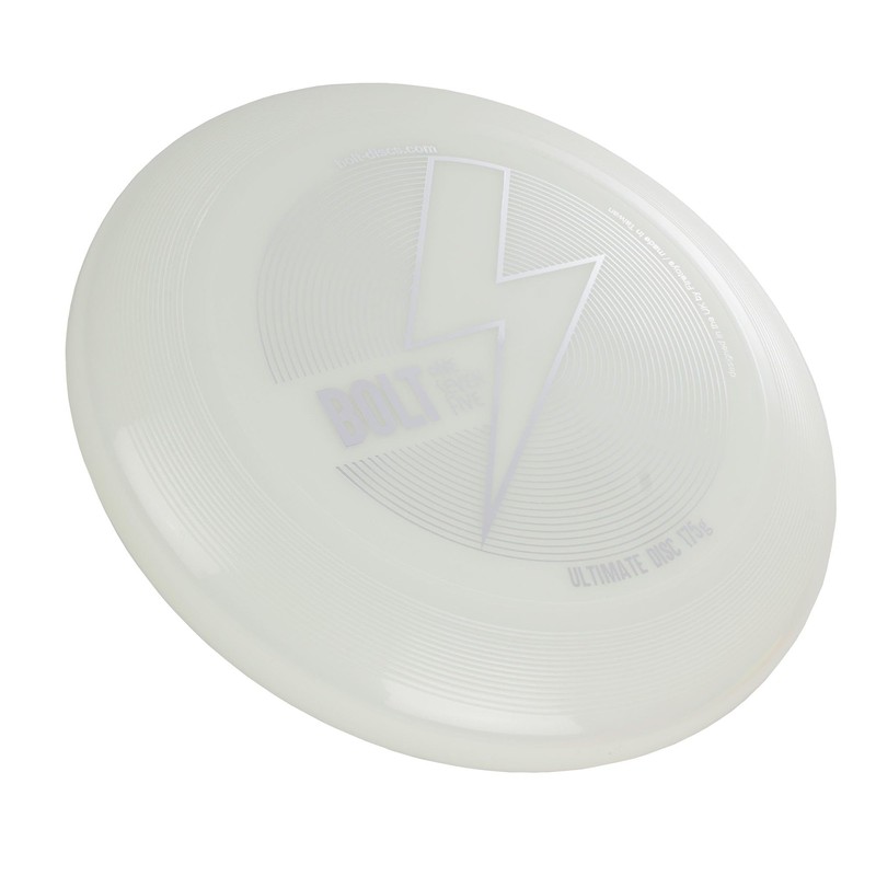 BOLT OneSevenFive Ultimate Frisbee Disc - UV Reactive & Shimmer