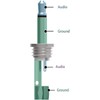 RUNCCI-YUN 40-Pack TS Mono Male Plug 1/8" 3.5mm Solder Type