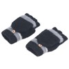 1 Pair USB Heated Gloves Half Finger Full Finger Double