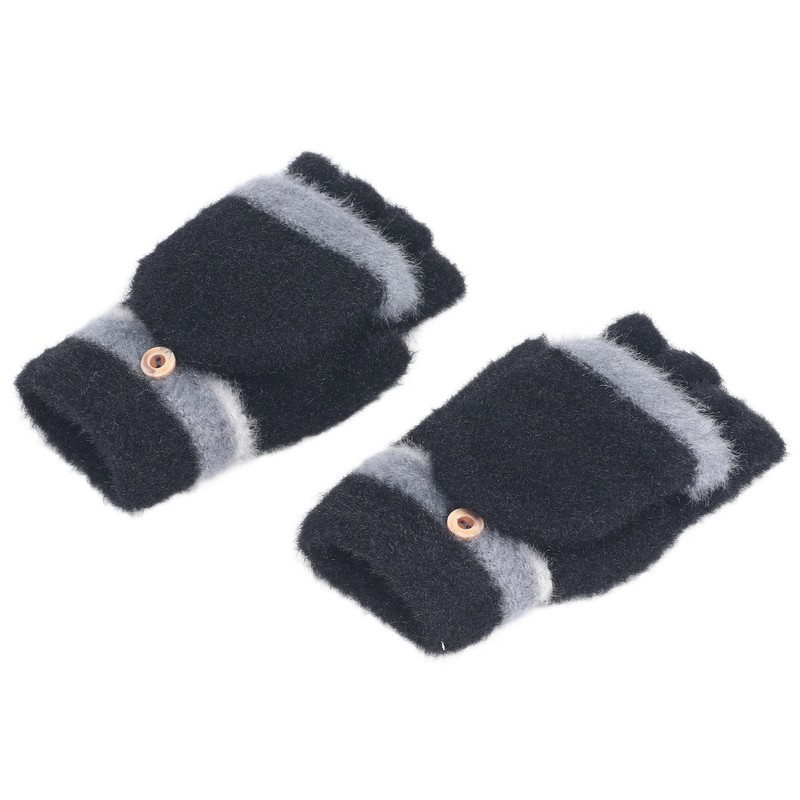 1 Pair USB Heated Gloves Half Finger Full Finger Double
