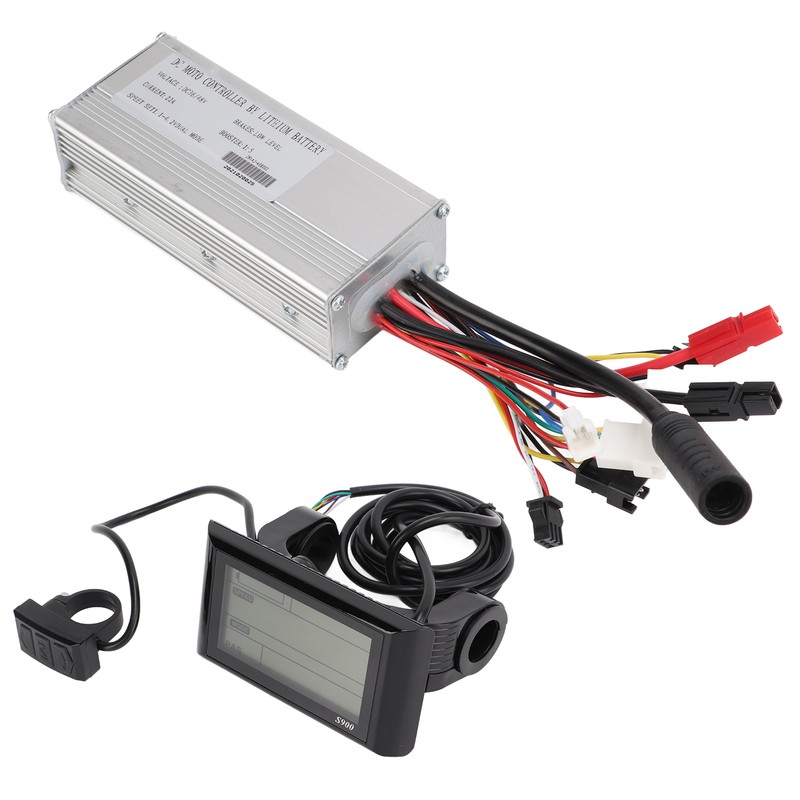 Electric Bicycle Modification Kit Controller Display Thumb Throttle Power Pedal