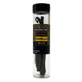 Wilderness Poets, Whole Vanilla Beans, Tahitian Variety Grown in Papua New Guinea (2 Vanilla Beans)