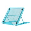USLINSKY Adjustable Light Box Laptop Pad Stand, Multifunction(6 Angles) Skidding Prevented Tracing Holder for A3 A4 LED Tracing Light Pad & Diamond Painting, Sketch Board(Blue)