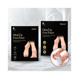 LuminaD Wellness Foot Patches: Warm, Cool & Relax - 10 Patches (1 Box) Relax