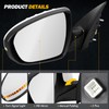 2011 2012 2013 Left Driver Side Mirror Rear Door View
