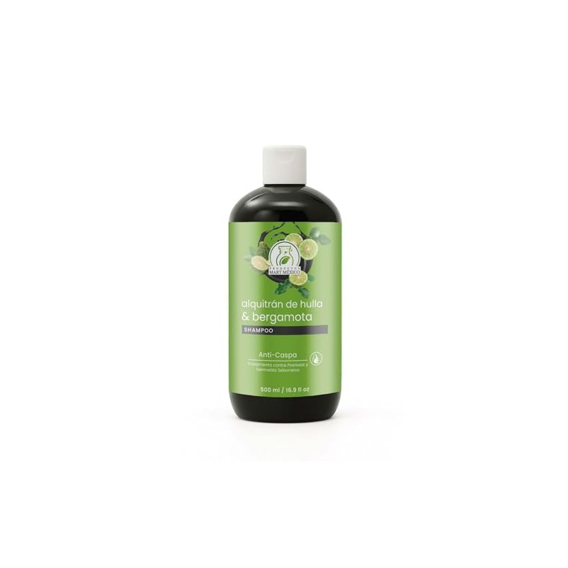 Shampoo De Alquitrán Y Bergamota Anti-Caspa Productos Mart Mexico 500