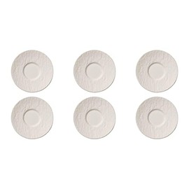 Villeroy & Boch Manufacture Rock Blanc Set 6 Mocha/Espresso Bottom