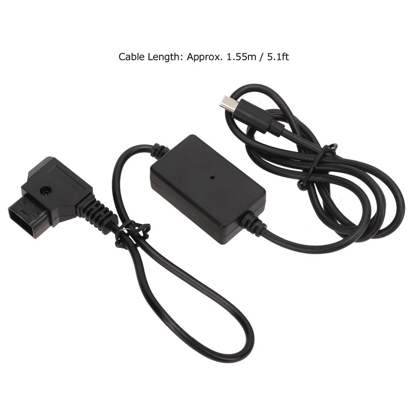 D Tap Male to Regulated 5V USB Type C Output