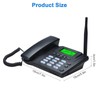 Lychee SIM Card GSM Desk Phone - Hands-Free, SMS, Large