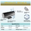 Tipace 2 Pack Dusk to Dawn Modern Outdoor Porch Lights