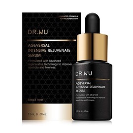 DR.WU Age Versal Intensive Rejuvenating Serum, 0.5 fl oz (15 ml), Exosom Peptide Beauty Serum, Aging Care, Sensitive Skin, Moisturizing, Tender Skin, Elastic, Dullness, Pore Tightening, Concentrated Care, Hypoallergenic, Wrinkles, Dry Fine Lines, Moisturizing, Skin Care