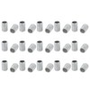 sourcing map Pack of 30 Lamp Pipe Nipples M10 Thread