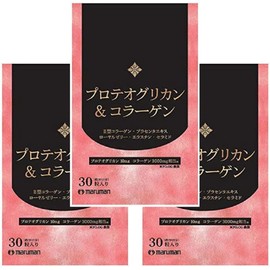 【３個セット】マルマン プロテオグリカン＆コラーゲン ３０粒（約３０日分）×３個セット