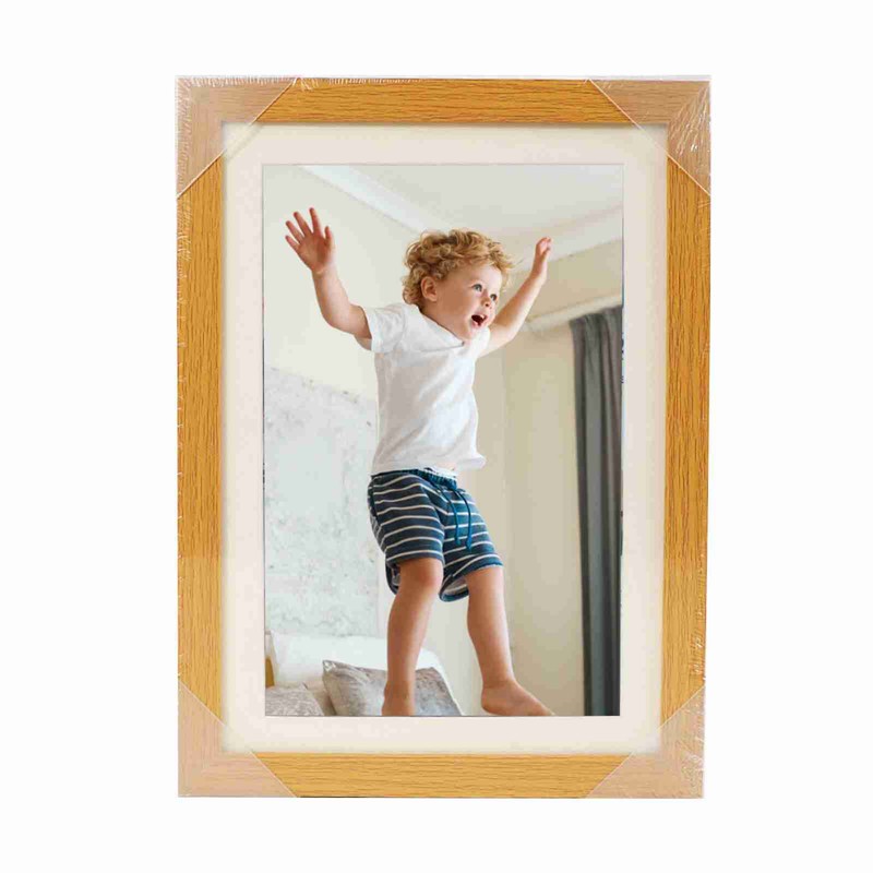 Wooden photo frame table oil painting storage box Kids Art