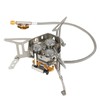 TOMSHOO 5800W Foldable Camping Gas Stove 3 Burners Piezo Ignition