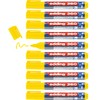 edding 360 Whiteboard Markers Yellow 10 Whiteboard Pens Round Tip