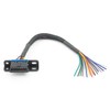 YAODHAOD OBD2 16Pin weiblich zu öffnen Kabel Flecht Dash Port