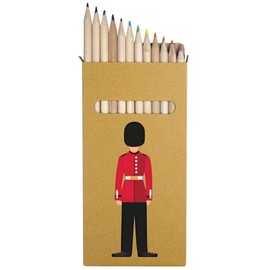 Azeeda 12 x 'Royal Guard Soldier' Long 178mm Coloured Pencils/Pencil Set (PE00049257)