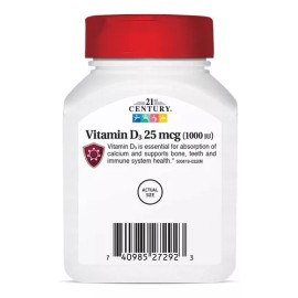 **Vitamina D3 Premium 25 mcg (1,000 IU)**, 300 Tabletas, Sin Sabor