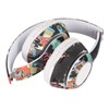 Over Ear Headphones for Laptop PC Gaming, Graffiti Bluetooth5.1 Headset