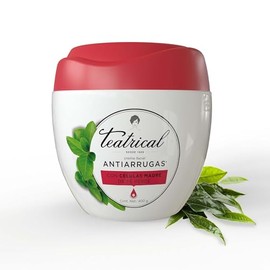TEATRICAL - Crema Facial Antiarrugas. Con células madre de té verde. Tarro con 400g