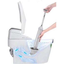 Toilet Plunger,Powerful Toilet Plunger, High Pressure Thrust Plunge,Remover Tool to Unblock Toilet Blockage,All Purpose Power Plungers for Bathrooms Cleaning