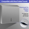 Stardrix Paper Towel Dispenser Wall Mount, Brushed Stainless Steel Commercial