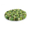 Cilio Lana Verde Round Coaster