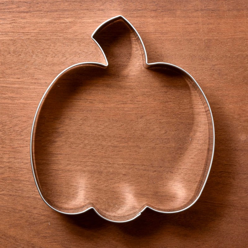 LILIAO Pumpkin Cookie Cutter (4.13" Wide x 4.56" Tall x
